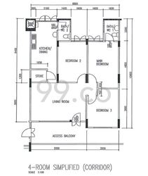 Blk 347 Woodlands Avenue 3 (Woodlands), HDB 4 Rooms #198368012